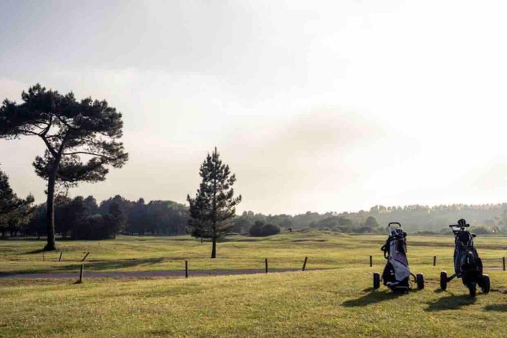 Les Hortensias Chambre Independante Avec Sdb Et Toilettes Privees Dans Une Maison En Foret Proche Du Golf Et De La Plage Entree Independante Avec Acces Prive Le Touquet المظهر الخارجي الصورة